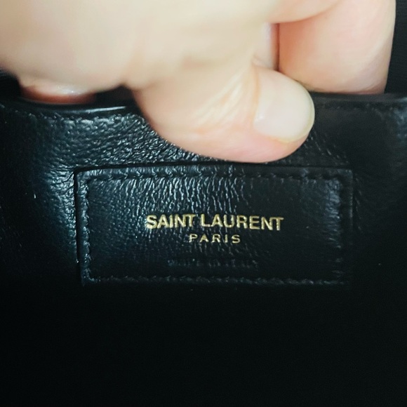 Saint Laurent 80s Vanity Grain de Poudre Quilted Shoulder Bag - Picture 5 of 12